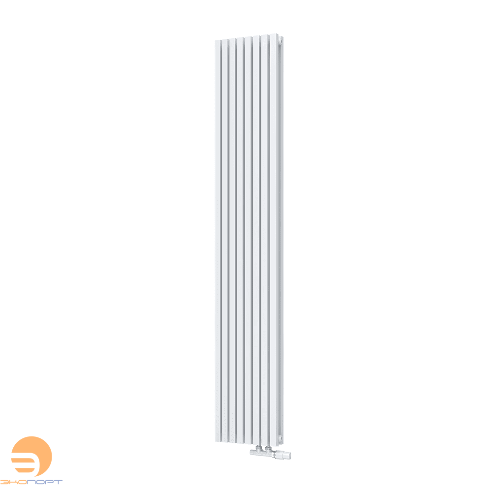 Радиатор QUADRUM 30 V 2 1750-8 UT RAL 1Т104S9016 белый муар
