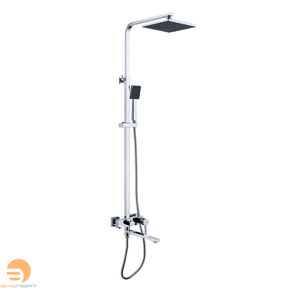 Стойка для ванны и душа TROPIC с поворотным изливом, хром LEMARK