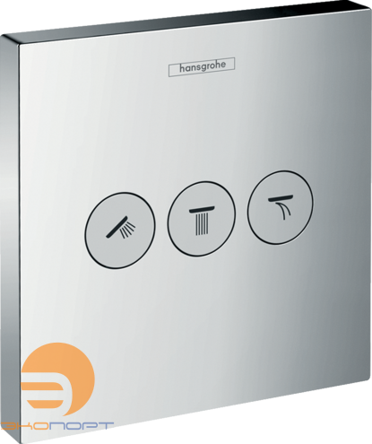Переключатель потоков hansgrohe ShowerSelect для душа (3 потребителя), HANSGROHE