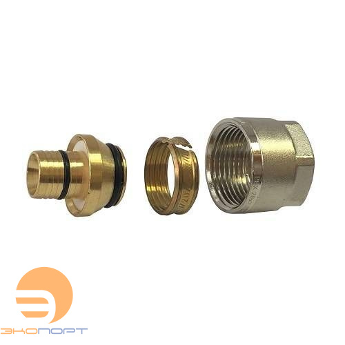 Соединение резьбозажим. 20х2,9 (резьба 3/4") для PEX-AL-PEX STOUT
