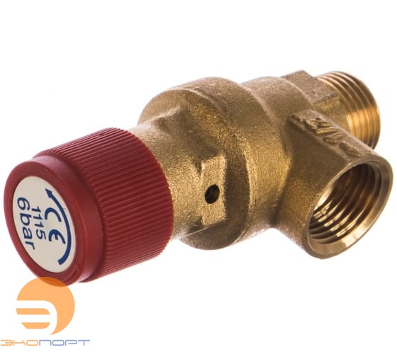 Клапан предохранительный 1/2 (ВР-НР) 6 бар FAR