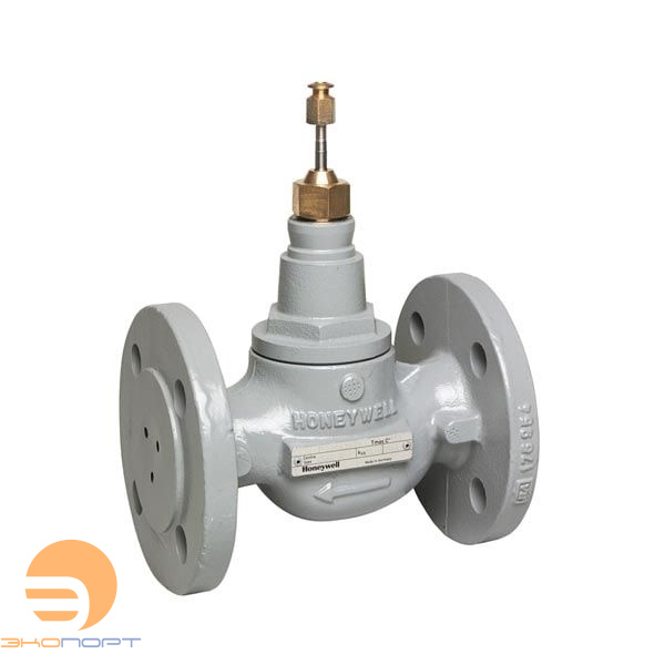 Клапан 2-х ходовой линейный фланцевый Ду25, Ру16, Kvs10, Honeywell
