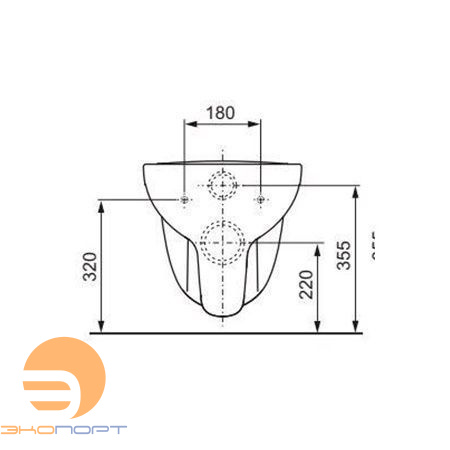 Комплект унитаза подвесного с крышкой TECE V04 (9700004+9700602)