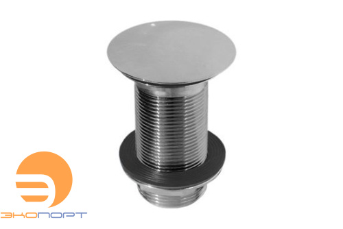 Выпуск без перелива (d= 1 1/4) Click/Clack пробка 70мм ХРОМ McAlpine