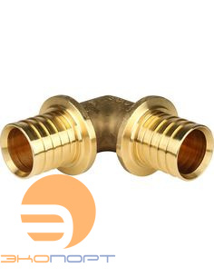 Угольник 25 латунь Gappo