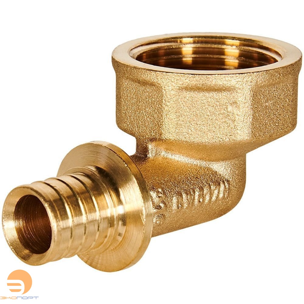 Угол переходной 16-3/4 ВР латунь Rommer