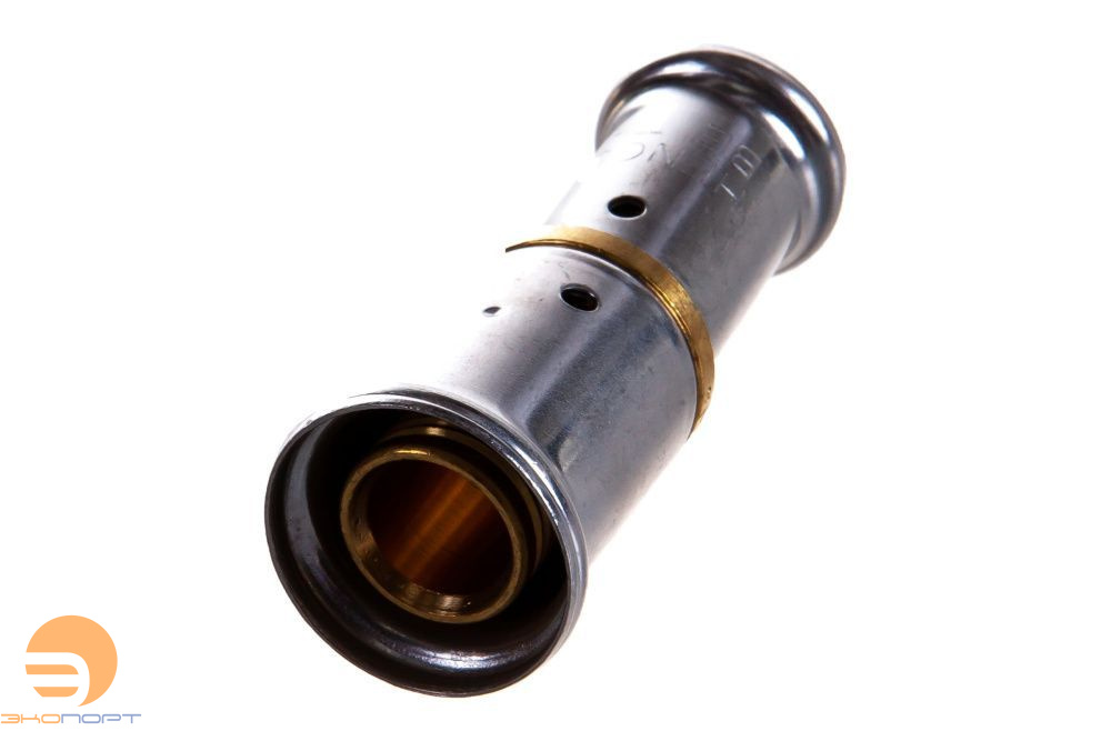 Муфта 20-16 латунь, пресс HENCO