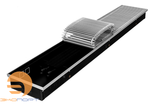 Конвектор внутрипольный Gekon Eco с решеткой UNA H08 L140 T23 (без клапана)