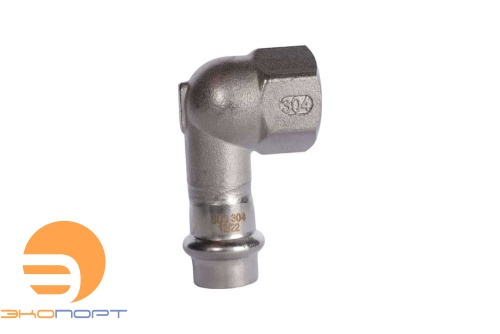 Отвод 28х3/4 ВР нерж. Rommer