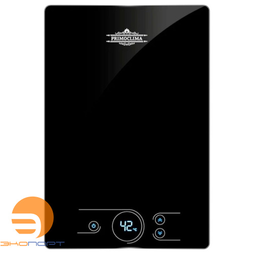 Водонагреватель проточный AMOR 8.8 кВт, черный PRIMOCLIMA