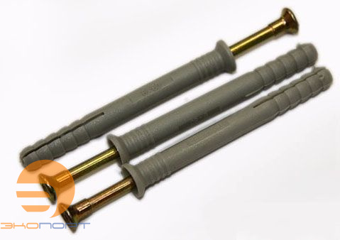 Дюбель-гвоздь УП SM-L 8х100 потайной бортик (4 шт.) КРЕПЕЖ