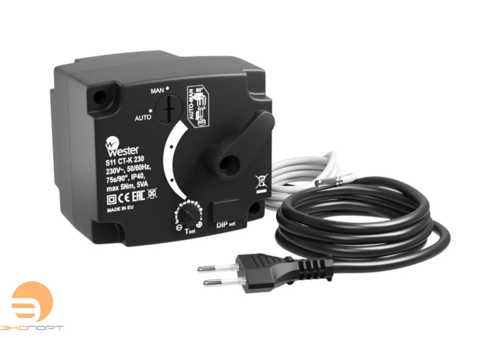 Контроллер Wester S11 CT-K 230VAC 5Nm 230 VAC 50 / 60 Hz  75s/90°     5 Nm