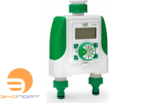 Таймер полива электронный двухканальный Green Helper Таймер полива электронный двухканальный Green Helper