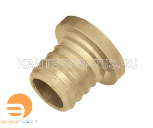 Заглушка 12*2 Push латунная KAN-therm