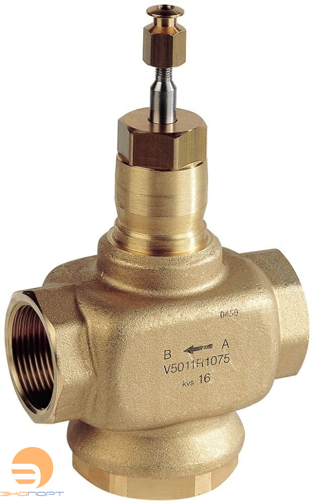Клапан 2-х ходовой линейный Ду25, Ру16, Kvs10, Honeywell