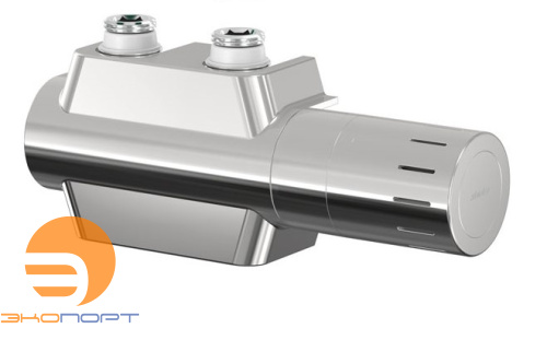 Комплект Design (ХРОМ) для нижнего подключения радиаторов Simplex