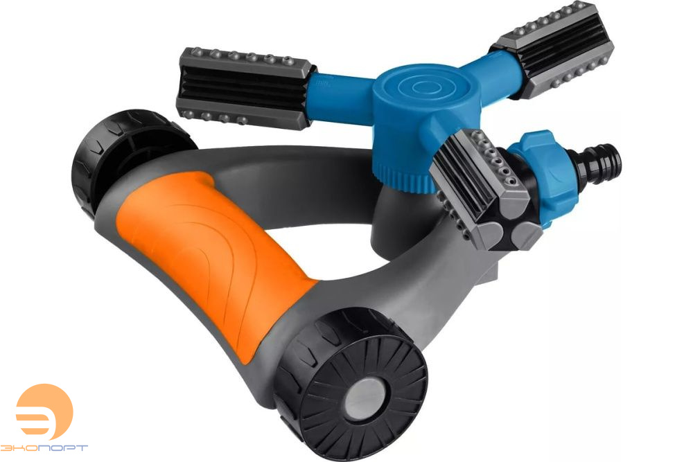 Распылитель круговой, 3 сопла, на подставке с колёсиками, ударопрочн. пластик, GRINDA RR-Pro PROLine