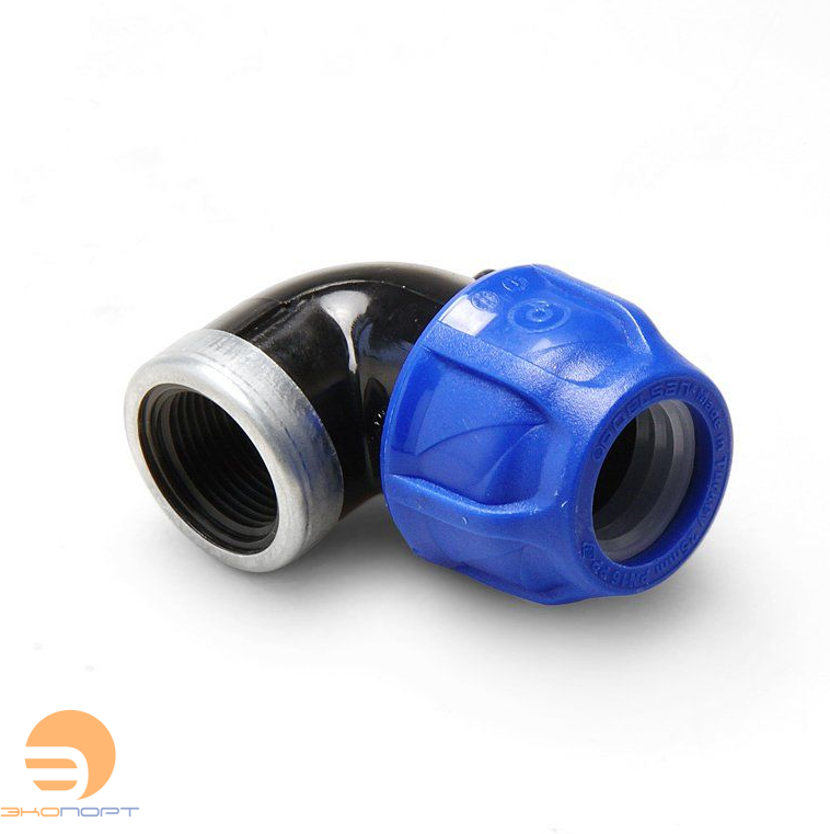 Отвод ВР 32х3/4" усиленный оцинк. кольцом POELSAN