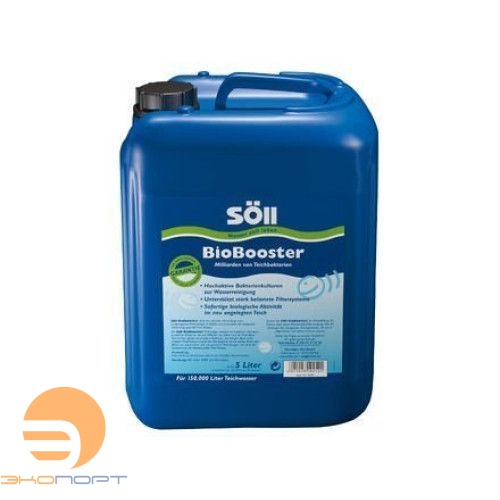 Препарат с активными бактериями в помощь системе фильтрации BioBooster 5 л 