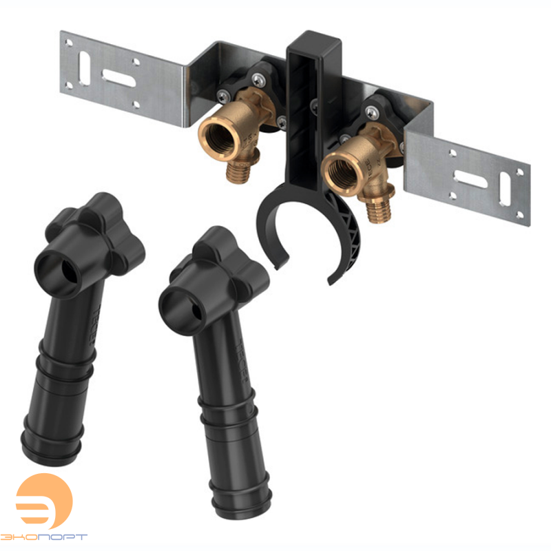 Монтажный комплект  для дистанционного подключения смесителя бронза 16*1/2 ВР TECE