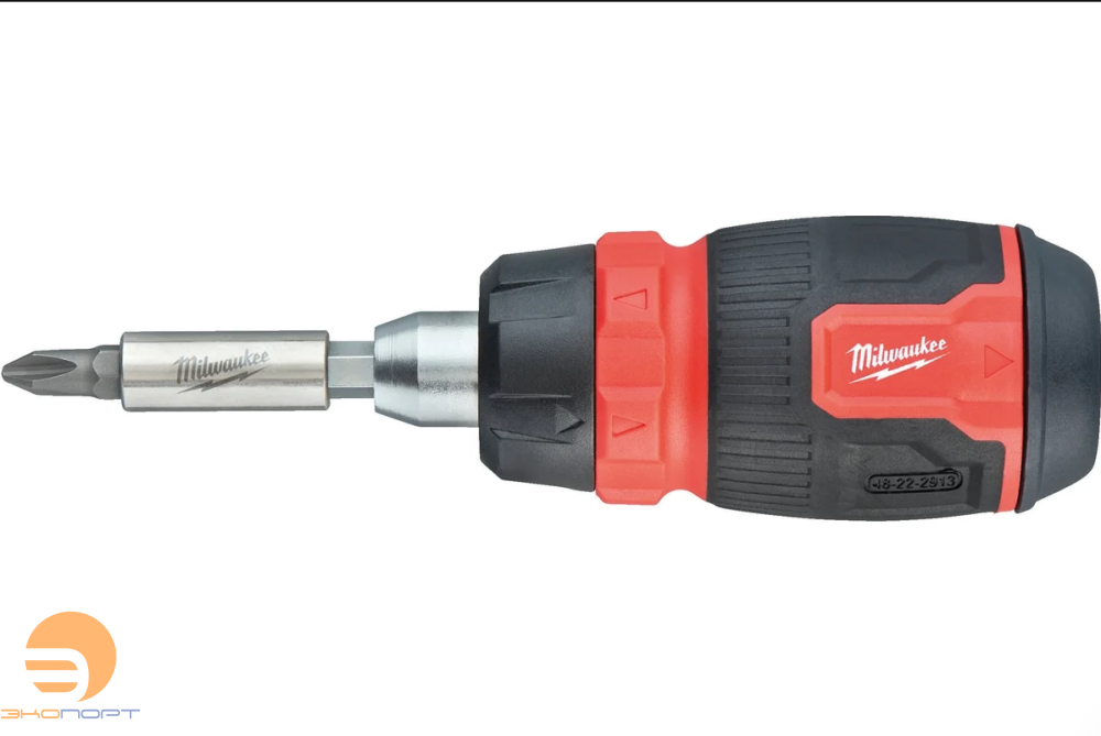 Отвертка универсальная с трещоткой 8 в 1,Milwaukee