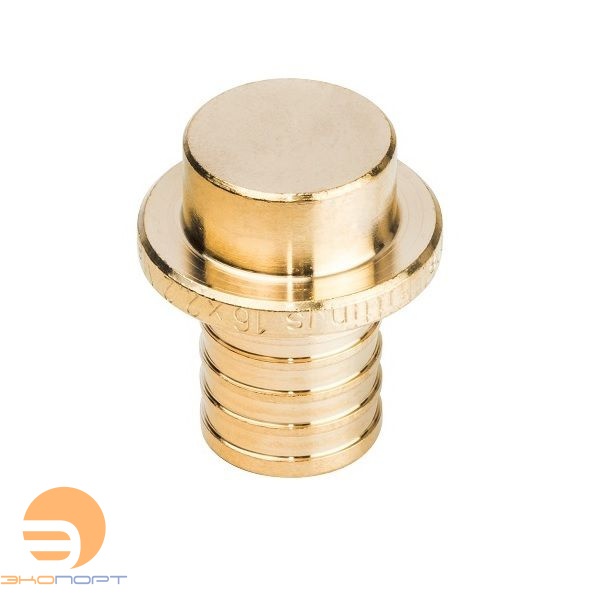 Заглушка 16 латунь STOUT