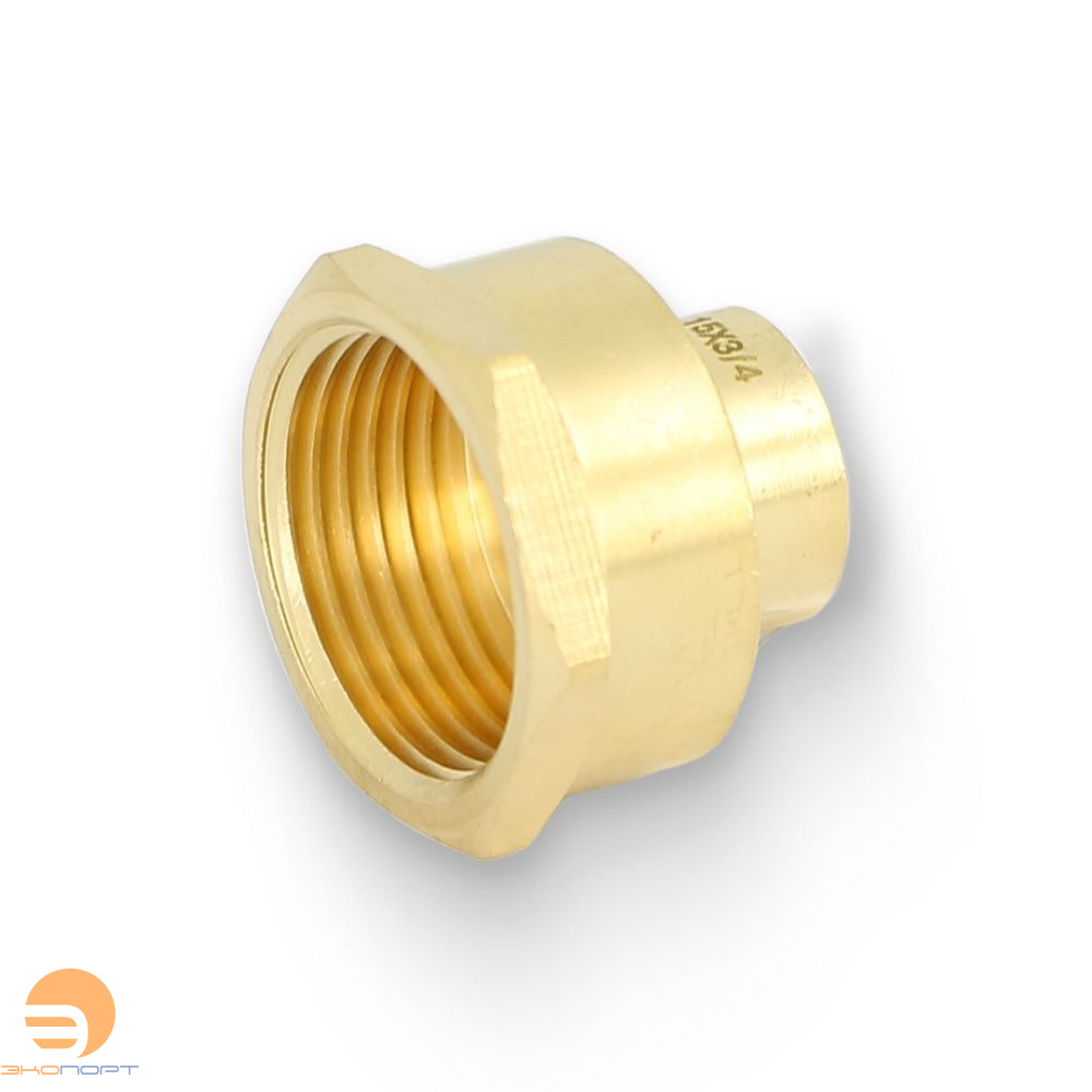 Муфта переходная ВР-пайка 15х3/4" JINTIAN