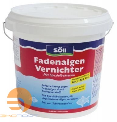 Средство против нитевидных водорослей FadenalgenVernichter 25 кг 