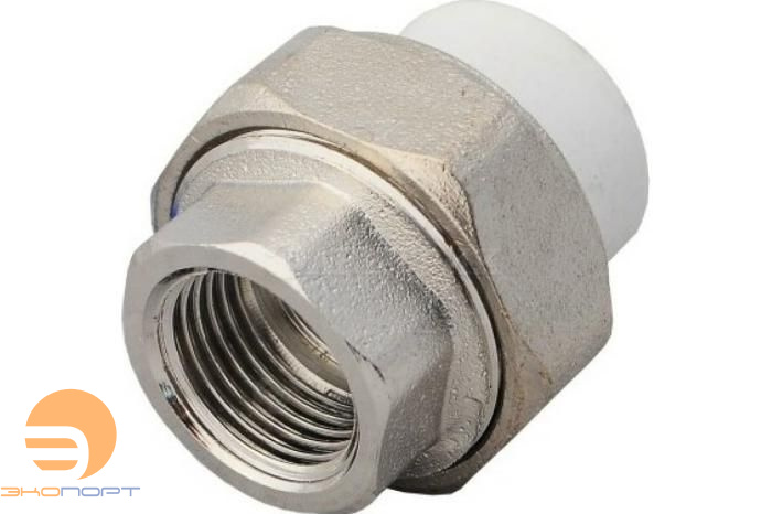 Муфта разъемная ВР 32х1" PPRC белая RTP