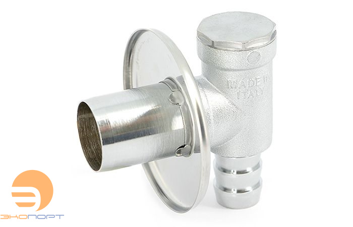 Сифон д/бытовой техники с пружинным клапаном 3/4 Uni-Fitt