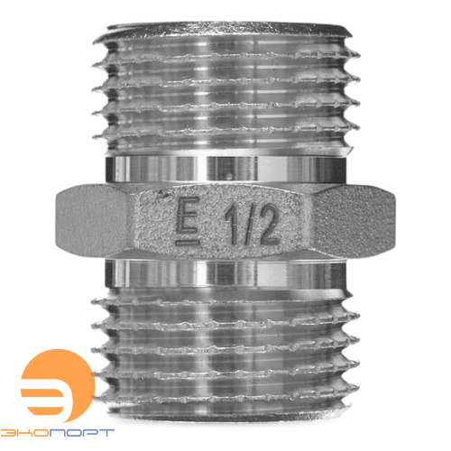 Ниппель НН   1/2х1/2 TIN (олово) Elsen