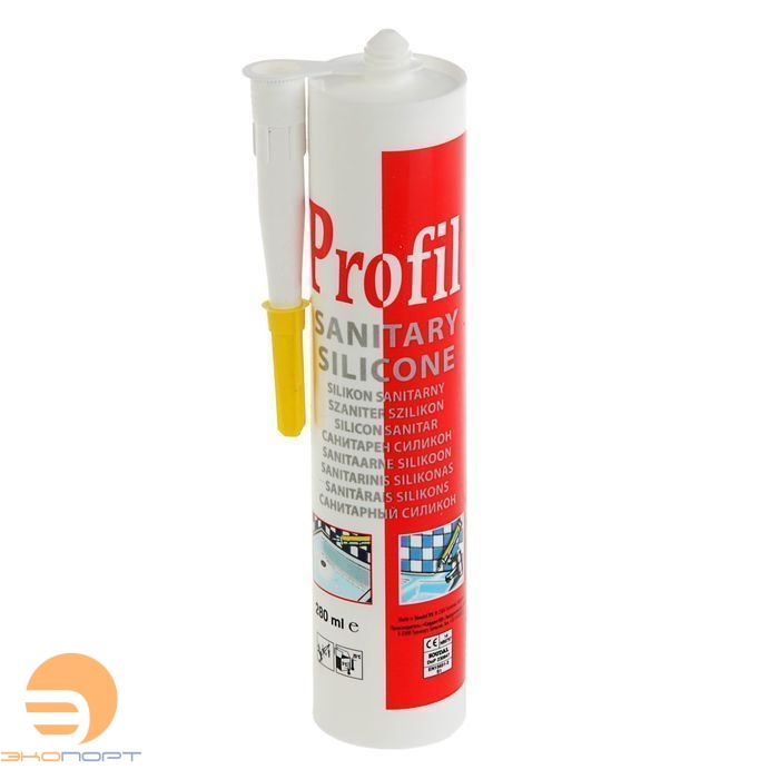 Герметик Profil Силикон Санитарный б/ц 270 мл.