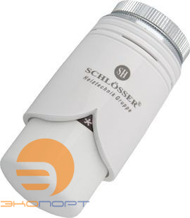 Головка термостатическая BRILLANT M30x1,5 Белый-белый Schlosser