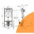 Модуль для подвесного унитаза (+M70+M91) Белый, Alсa Plast