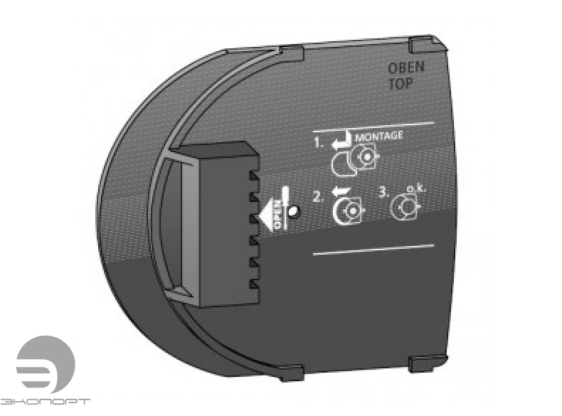 Цоколь для установки терморегулятора Rehau (Распродажа)
