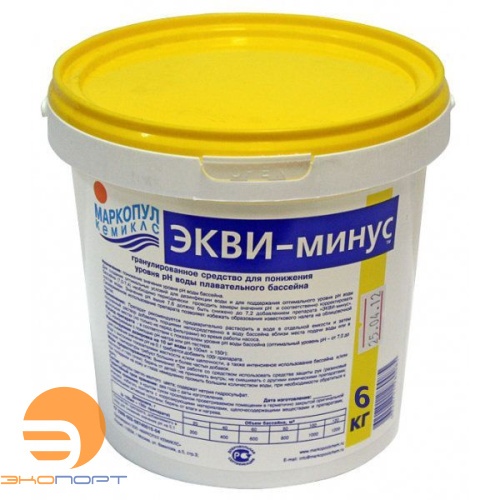 ЭКВИ-МИНУС порошок (ведро 6кг), Маркопул