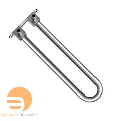 Отвод спаренный 14*2 с никел. трубкой Cu d-15, с кронштейном L-200 мм Push KAN-therm