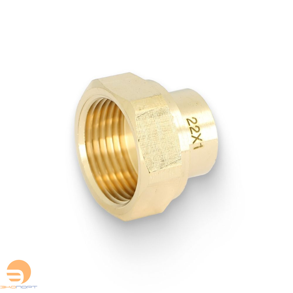 Муфта переходная ВР-пайка 22х1" JINTIAN