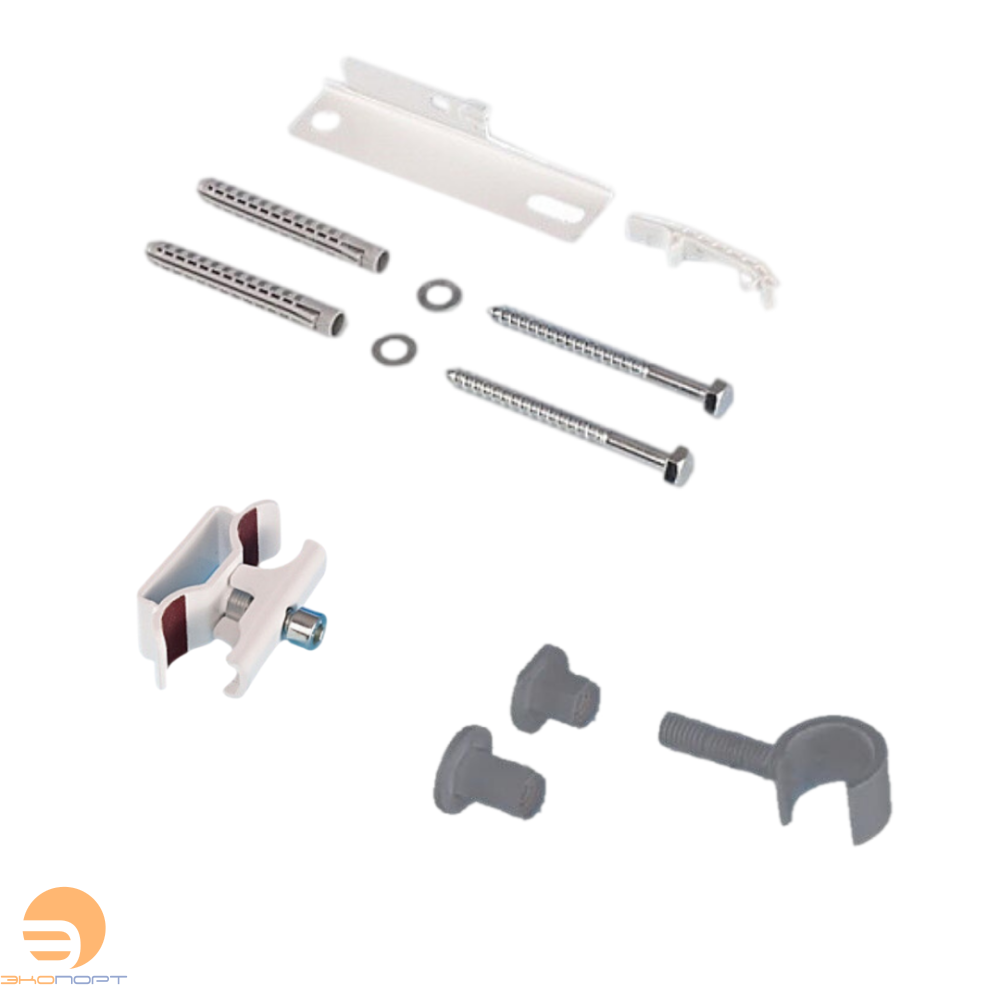 Комплект крепежа к радиатору Arbonia, цветCF Anthrazit Metallic SG