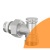 Вентиль запорный тип AG/N 1/2х3/4 (евроконус) угловой Simplex