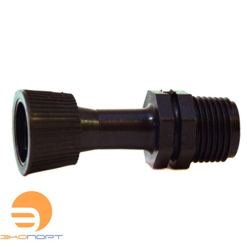 Адаптер кап. линии Irritec DFM-075 - 16 мм. х 3/4" НР \ нак. гайка