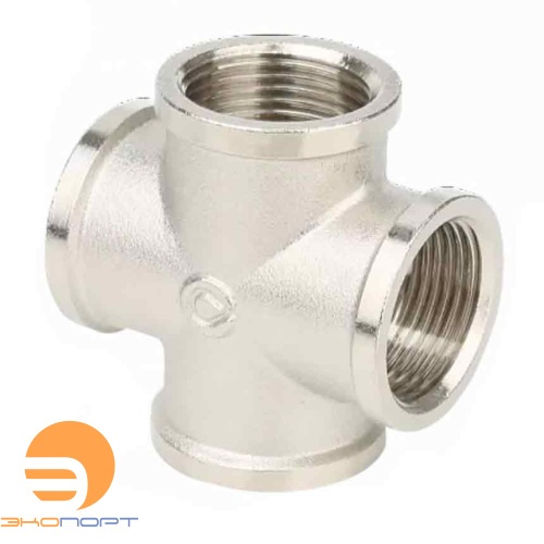 Крестовина ВВ 3/4" (никель) Gappo