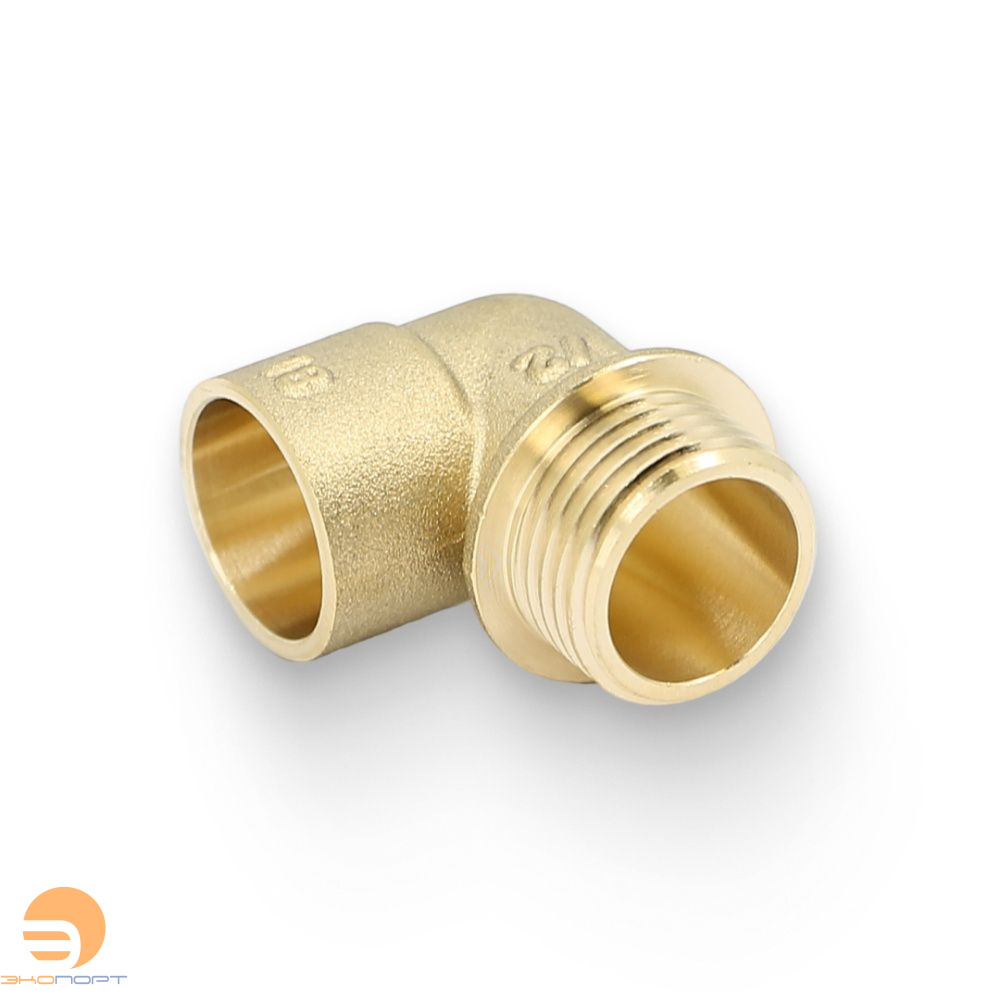 Угольник переходной НР-пайка 18х1/2" пайка Jintian