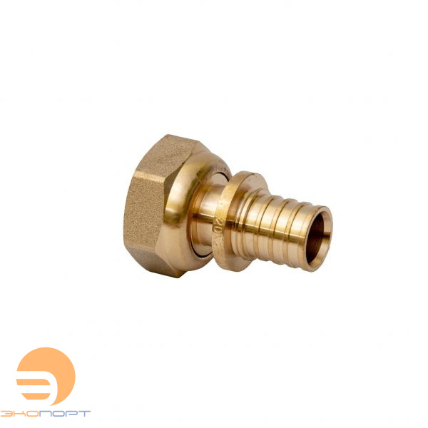 Переходник с накидной гайкой 16х3/4 латунь Gappo