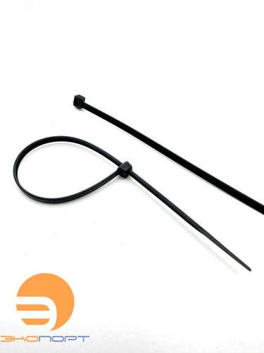 Хомут-стяжка ленточные 5x500 (4,8x500) черн ( 10шт)