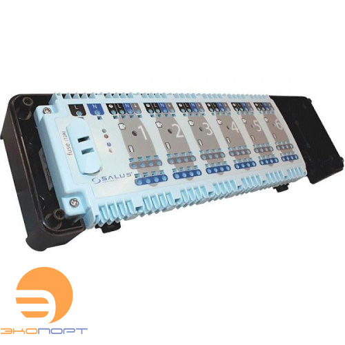 Центр коммутации KL06-230V, проводной, на 6 зон SALUS