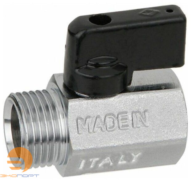 Кран шаровой мини НР-ВР 1/2" Bugatti