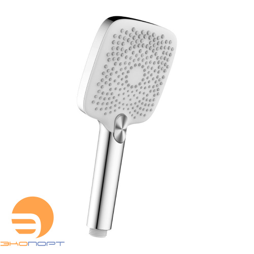 Лейка душевая 3-функц., 115*252 мм, квадратная, хром, LEMARK Лейка душевая 3-функц., 115*252 мм, квадратная, хром, LEMARK