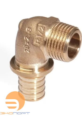 Переход угловой НР 20 - R 1/2" RX+ RAUTITAN Rehau