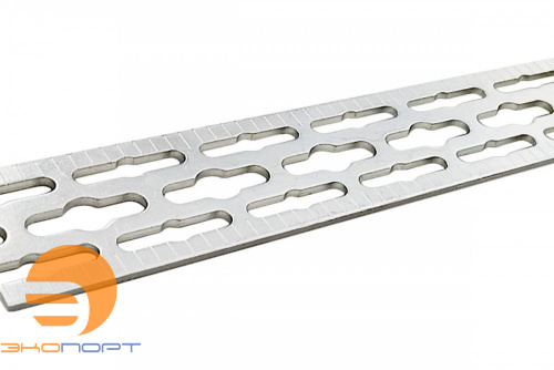 Шина монтажная 1000х50х3, оцинкованная, Хоммет